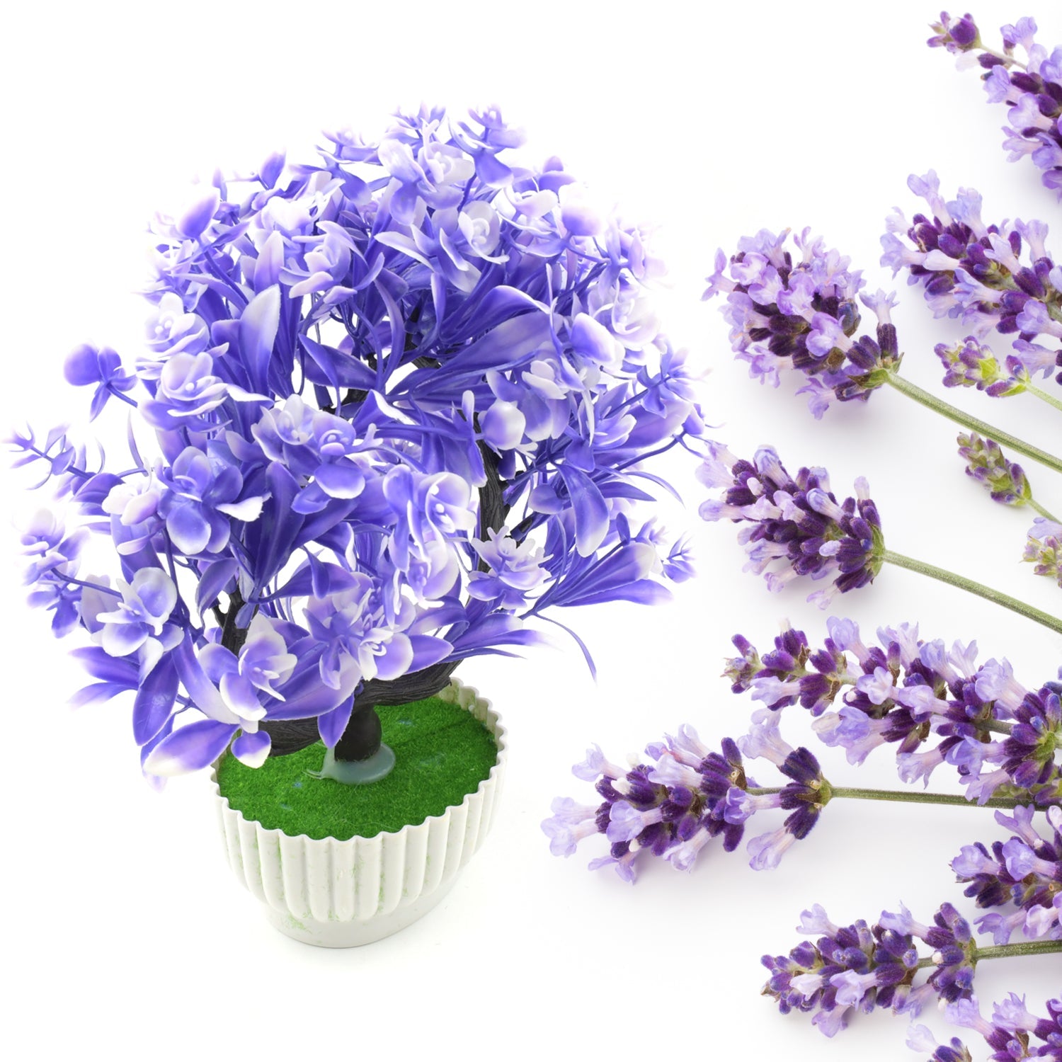 Wild Artificial Flower Plants with Cute Pot | Flower Plant for Home Office Decor | Tabletop and Desk Decoration | Artificial Flower for Balcony Indoor Decor, Plants for Living Room (1 Pc) Wild Artificial Flower Plants with Cute Pot | Flower Plant for Home Office Decor | Tabletop and Desk Decoration | Artificial Flower for Balcony Indoor Decor, Plants for Living Room (1 Pc)